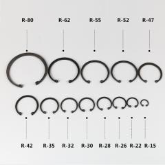  孔用卡簧R-15/R-22/R-26/R-28/R-30/R-32/R-35/R-42/R-47/R-52/R-55/R-62/R-80    十个一组 客户需要注意：本商品都是整10的销售​