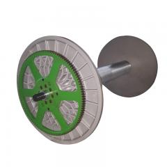 闻远纺机 ZL1900型喷水织轴 轴厚度：180×12 盘片：ZL104国铝 普铁：10GK 球铁：13KG